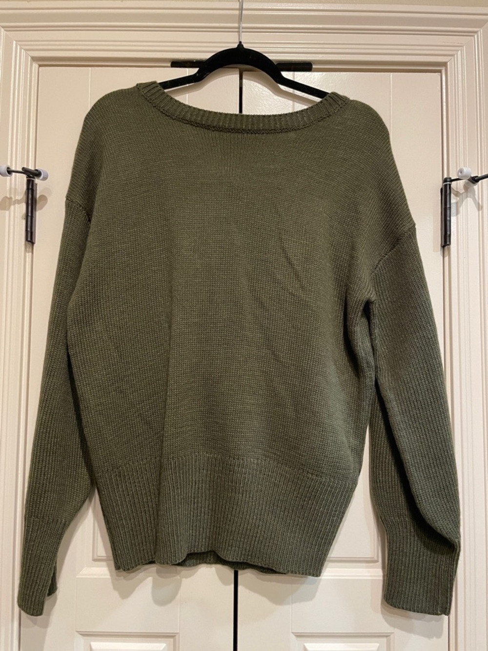 Olive Green Women's Knit Sweater